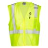 Unisex Single Pocket Zipper Mesh Vest Thumbnail